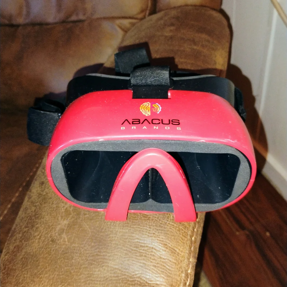 Red VR Headset
